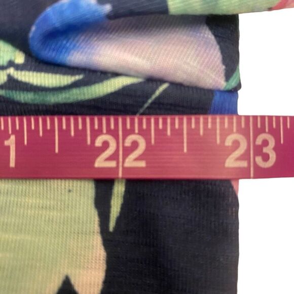 Alfred Dunner Boho Vibes Watercolor Floral Top 3/4 Sleeves‎ Sz L petite - Picture 12 of 14